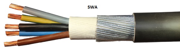 فروش انواع کابل زره دار