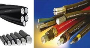 کابل برق سه فاز آلومینیومی