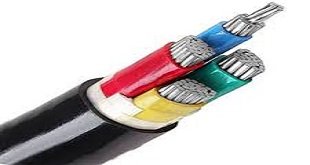 کابل سه فاز آلومینیومی 35+70*3