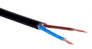 کابل برق لاستیکی 1*2