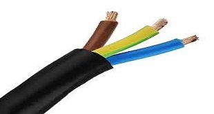 کابل 1.5*3 لاستیکی اردستان